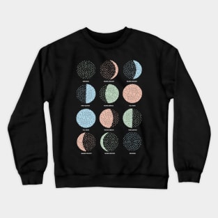 Vintage Moonlight Night Crewneck Sweatshirt